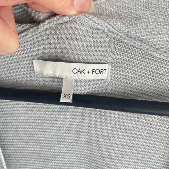 Oak & Fort - Oversized Gray Cardigan - Picture 5 of 5